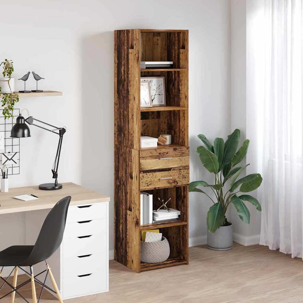 Highboard Old Wood 45 x 42.5 x 185 cm Engineered Wood