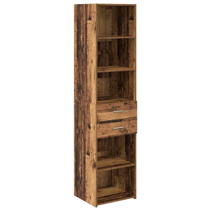 Highboard Old Wood 45 x 42.5 x 185 cm Engineered Wood