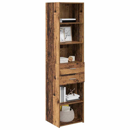 Highboard Old Wood 45 x 42.5 x 185 cm Engineered Wood
