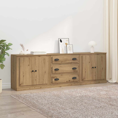Sideboards 3 pcs Artisan Oak 210 x 35.5 x 67.5 cm