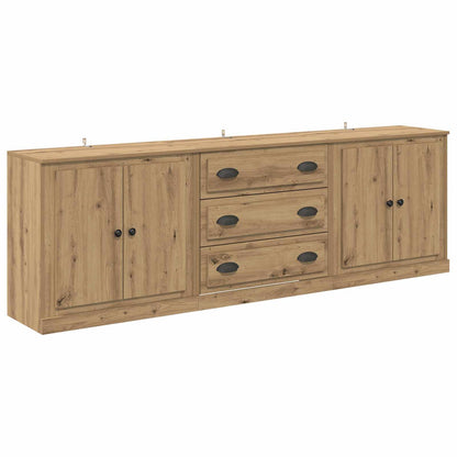 Sideboards 3 pcs Artisan Oak 210 x 35.5 x 67.5 cm