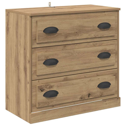 Sideboards 2 pcs Artisan Oak 70 x 35.5 x 67.5 cm