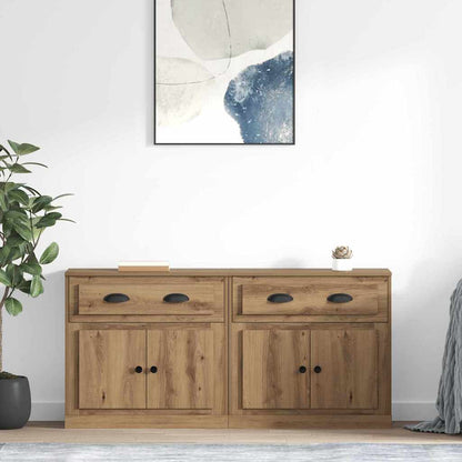Sideboards 2 pcs Artisan Oak 70 x 35.5 x 67.5 cm