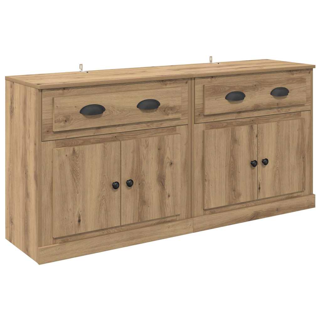 Sideboards 2 pcs Artisan Oak 70 x 35.5 x 67.5 cm