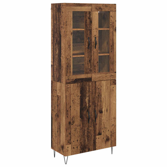 Highboard Old Wood 69.5 x 34 x 90 cm Engineered Wood