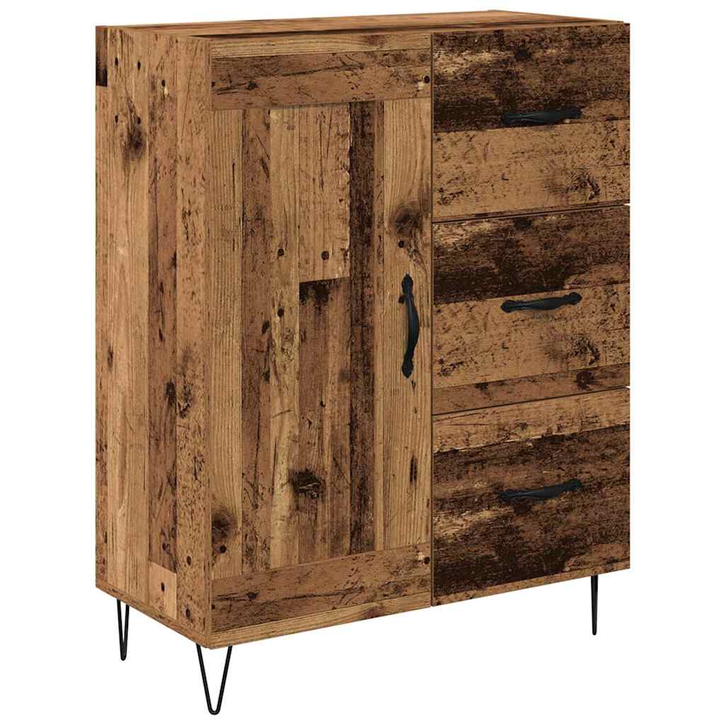 Highboard Old Wood 69.5 x 34 x 90 cm Engineered Wood