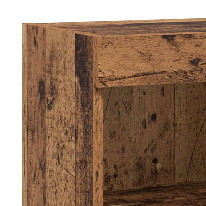TV Wall Units Wall-mounted 6 pcs Black Oak Engineered Wood