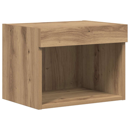 TV Wall Cabinets 4 pcs Artisan Oak Engineered Wood