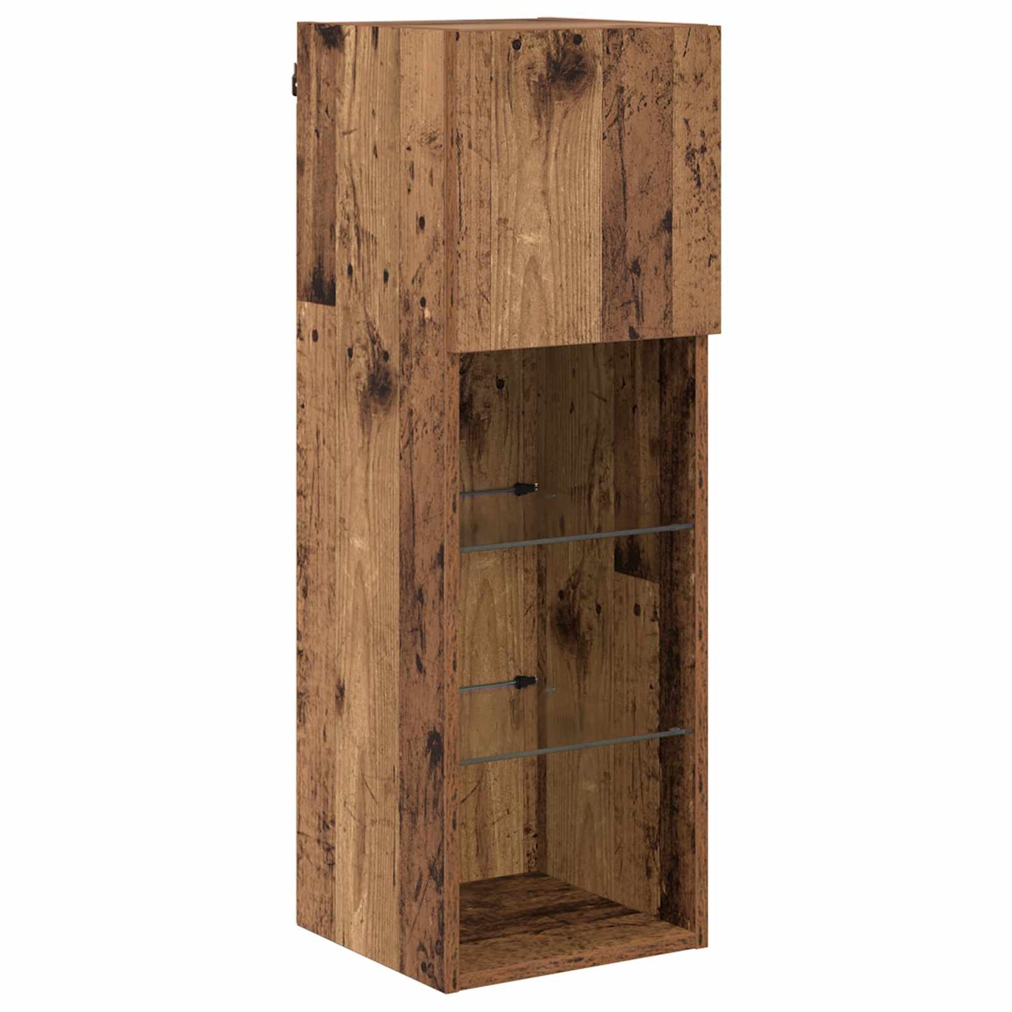 TV Wall Cabinets 4 pcs Artisan Oak Engineered Wood