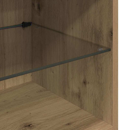 TV Wall Units 8 pcs Artisan Oak Engineered Wood