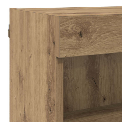 TV Wall Unit 6 pcs Artisan Oak Engineered Wood