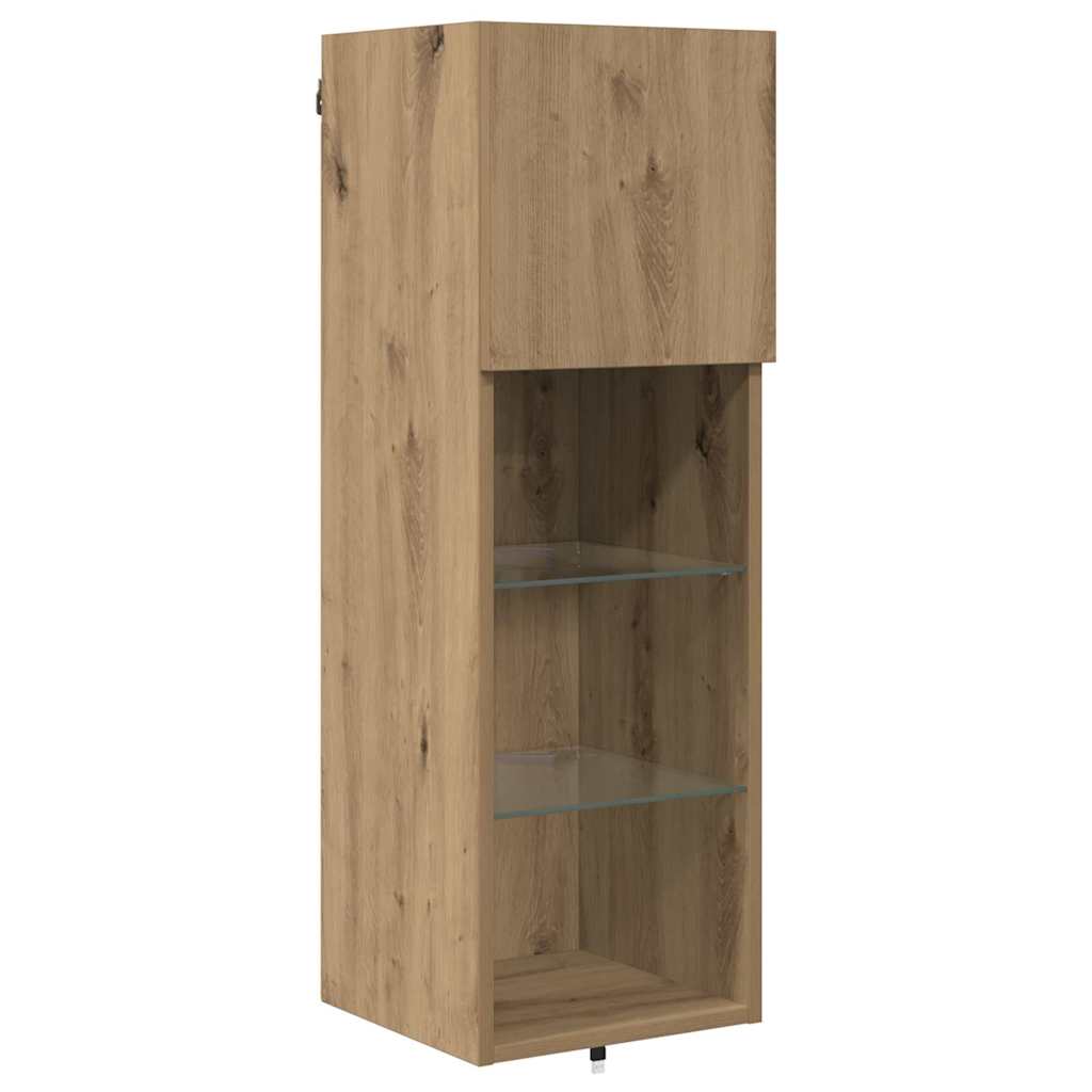 TV Wall Units 4 pcs Artisan Oak Engineered Wood