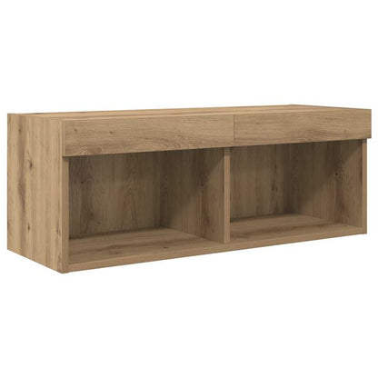 TV Wall Units 4 pcs Artisan Oak Engineered Wood