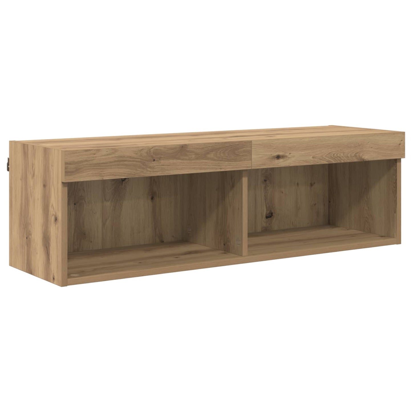 TV Wall Units with LED 5 pcs Artisan Oak Engineered Wood
