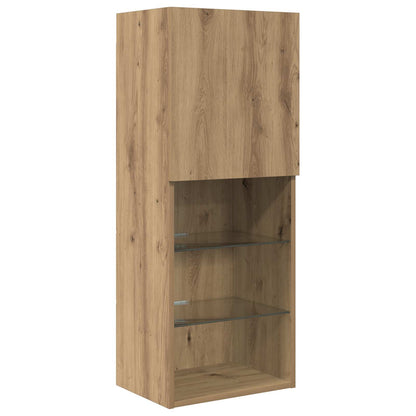 TV Wall Units 6 pcs Artisan Oak Engineered Wood