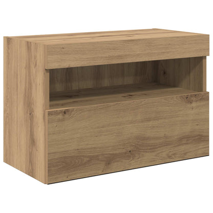 TV Wall Units 6 pcs Artisan Oak Engineered Wood