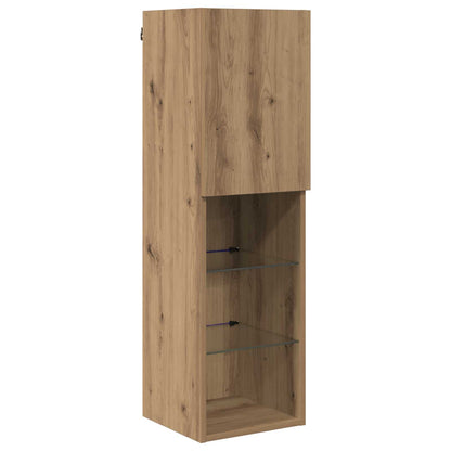 TV Cabinet 7 pcs Artisan Oak Engineered Wood