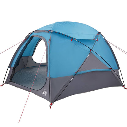 Dome Tent with Removable Rainfly Blue 4-Person
