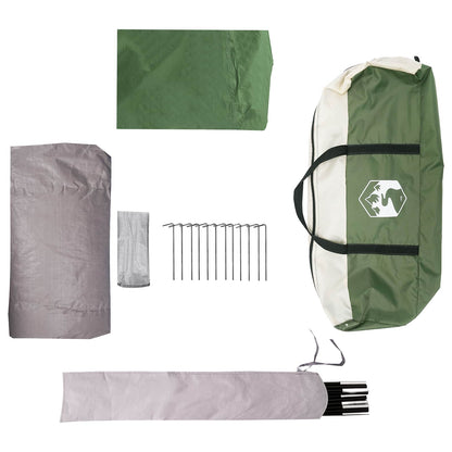 Dome Tent with Removable Rainfly Green 8-Person