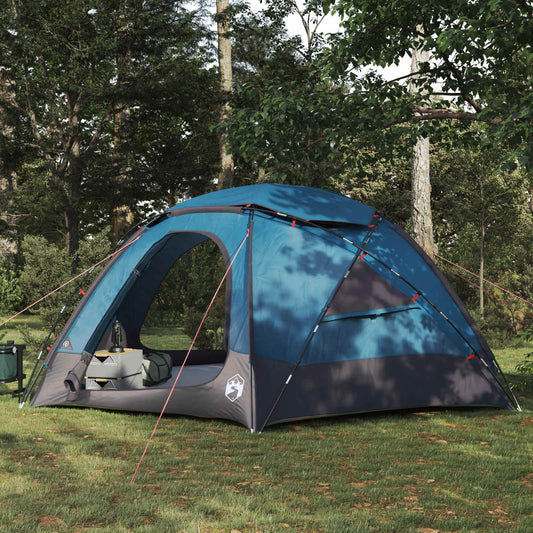 Dome Tent with Removable Rainfly 8-Person Blue