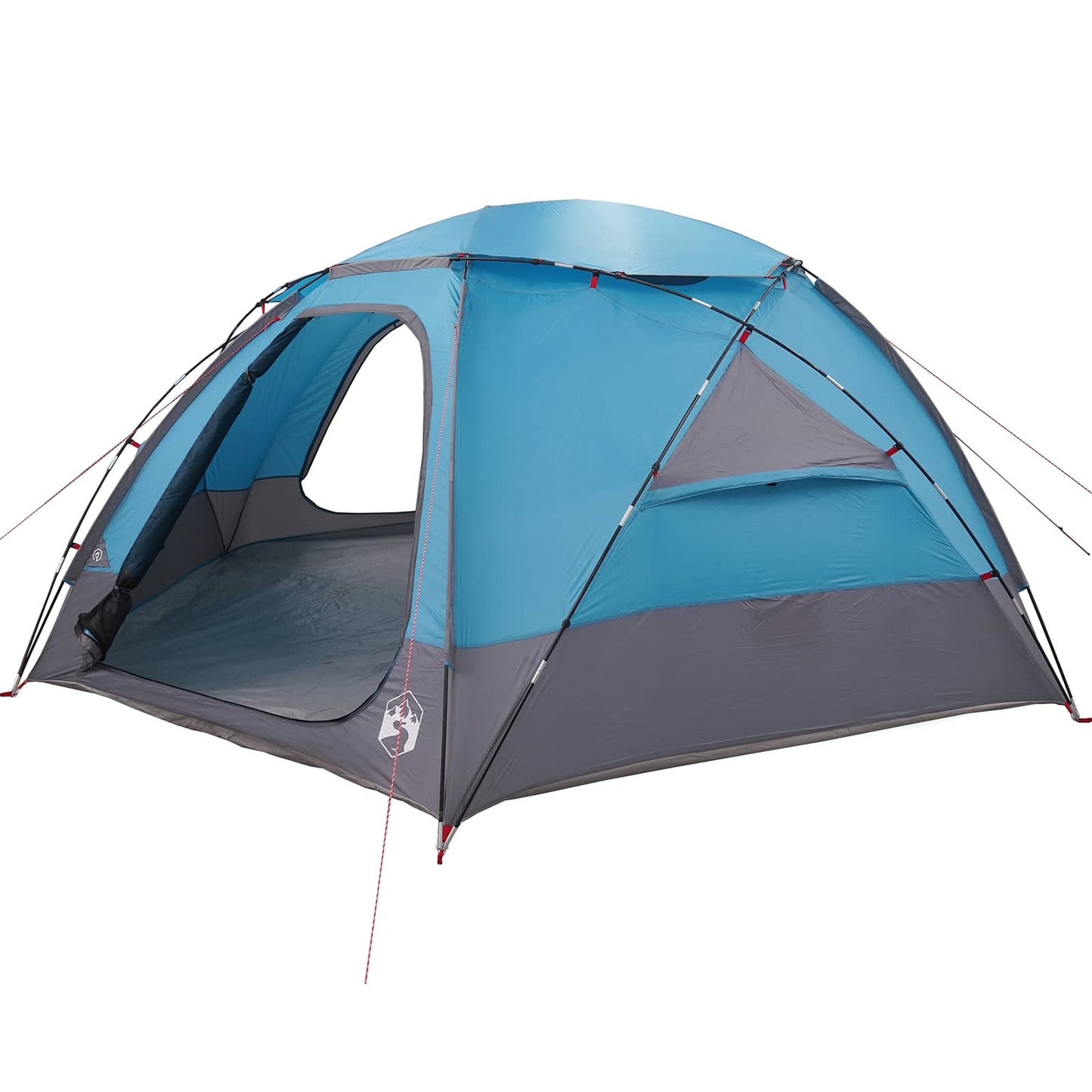 Dome Tent with Removable Rainfly Blue 8-Person