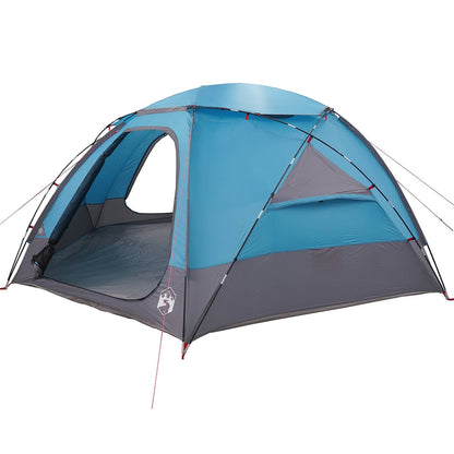 Dome Tent with Removable Rainfly Blue 8-Person