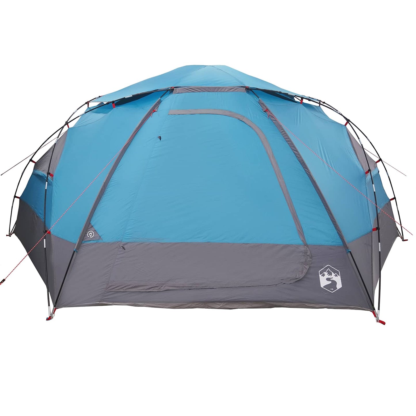 Dome Tent with Removable Rainfly Blue 8-Person