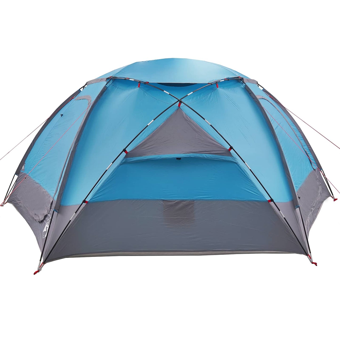Dome Tent with Removable Rainfly Blue 8-Person