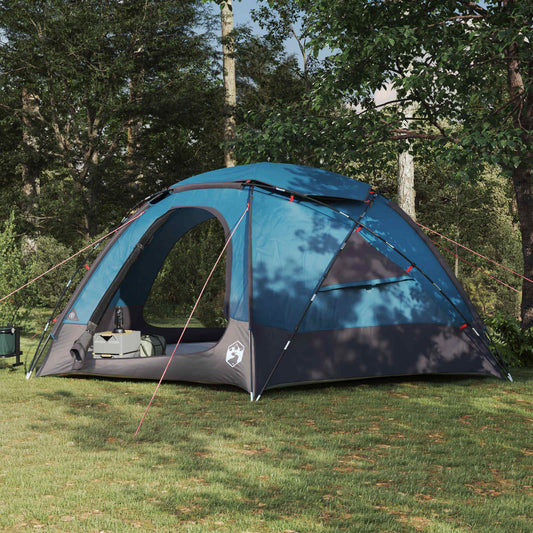 Dome Tent with Removable Rainfly 12-Person Blue