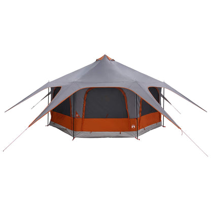 Family Tent Grey and Orange 5-Person