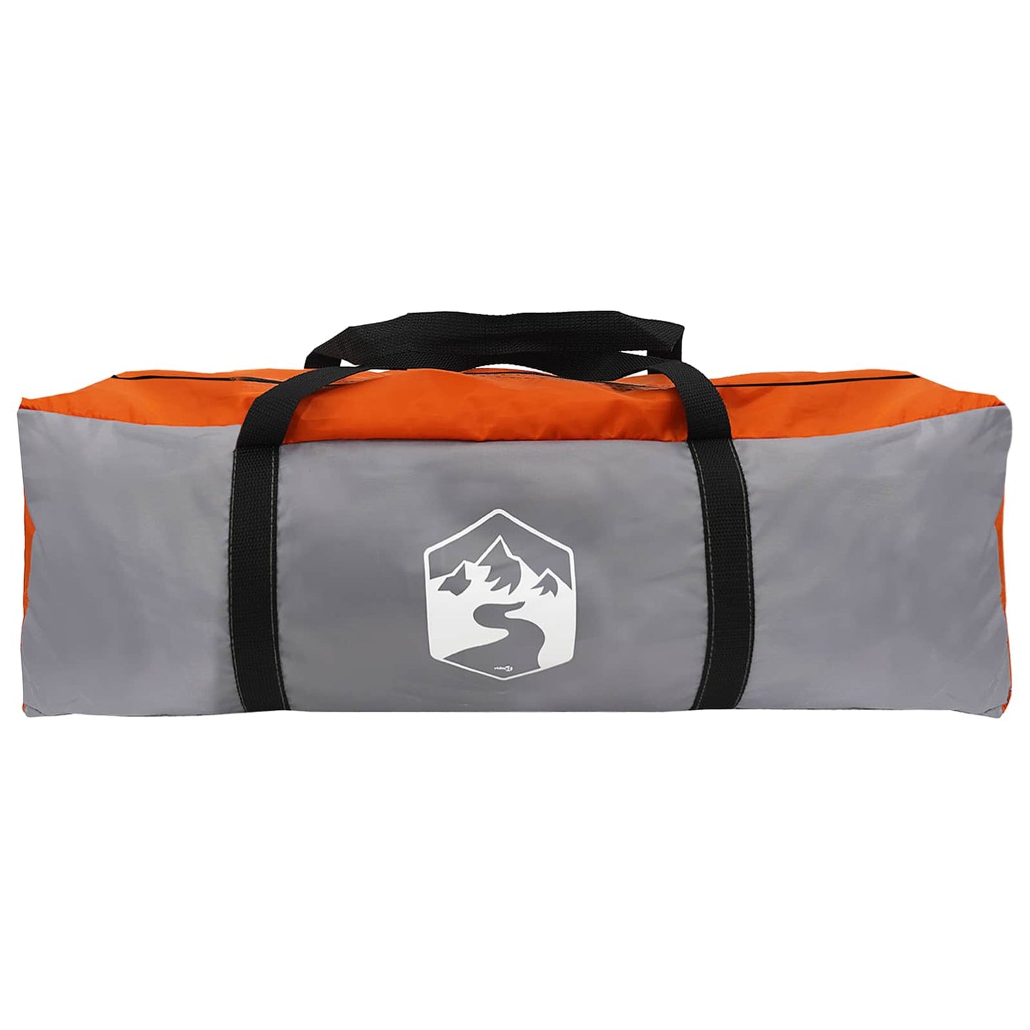 Family Tent Grey and Orange 18-Person