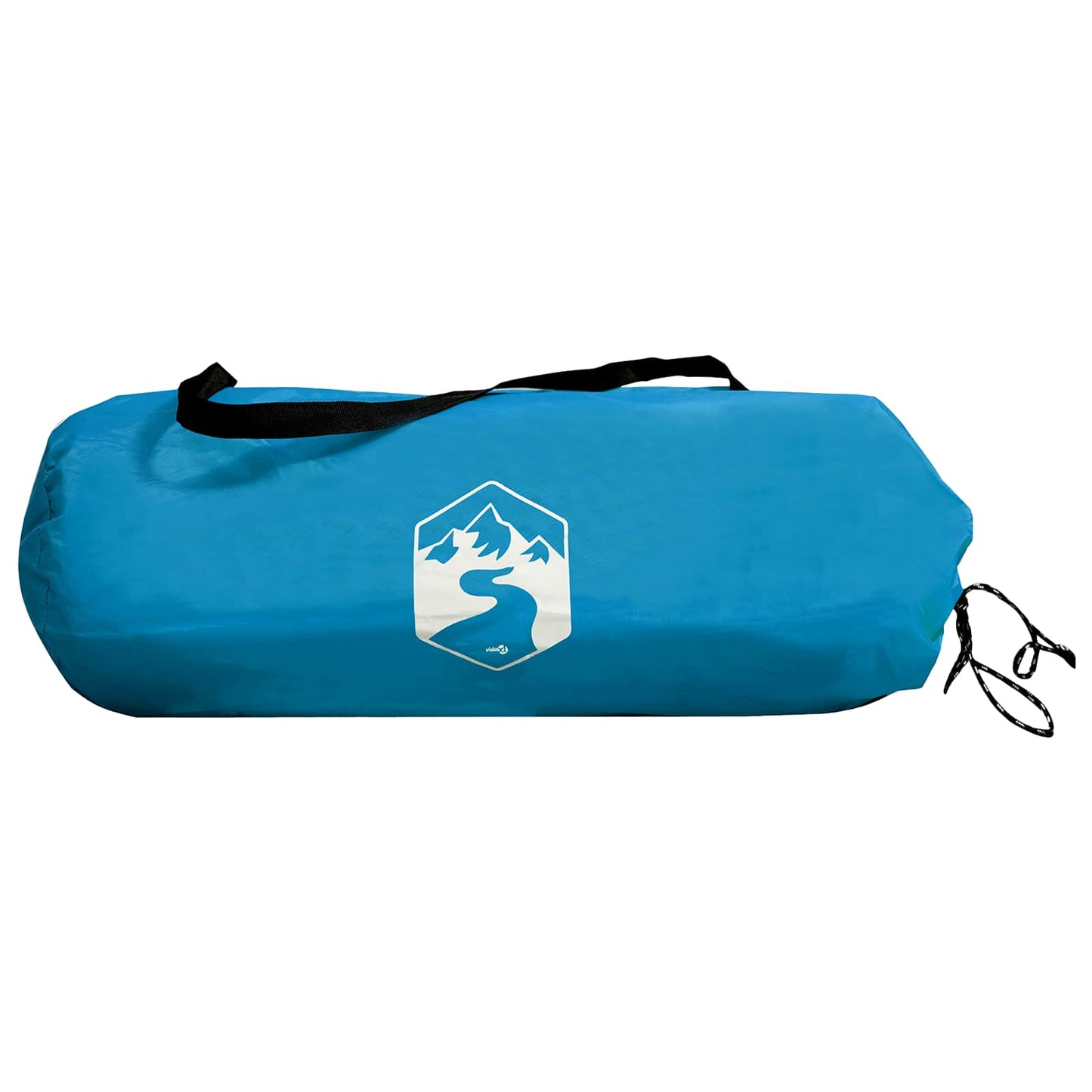 2-in-1 Rain Poncho with Hood Blue 262 x 126 x 130 cm