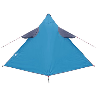 2-in-1 Rain Poncho with Hood Blue 262 x 126 x 130 cm