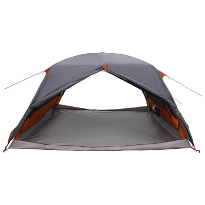 Backpacking Tent Grey and Orange 4-Person