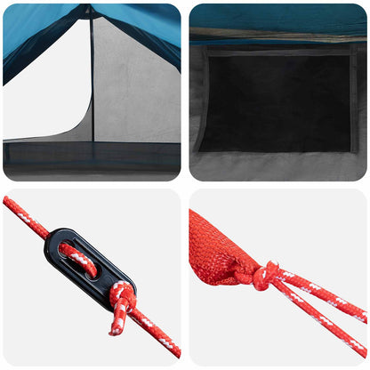 Backpacking Tent Blue 222 x 85 x 125 cm