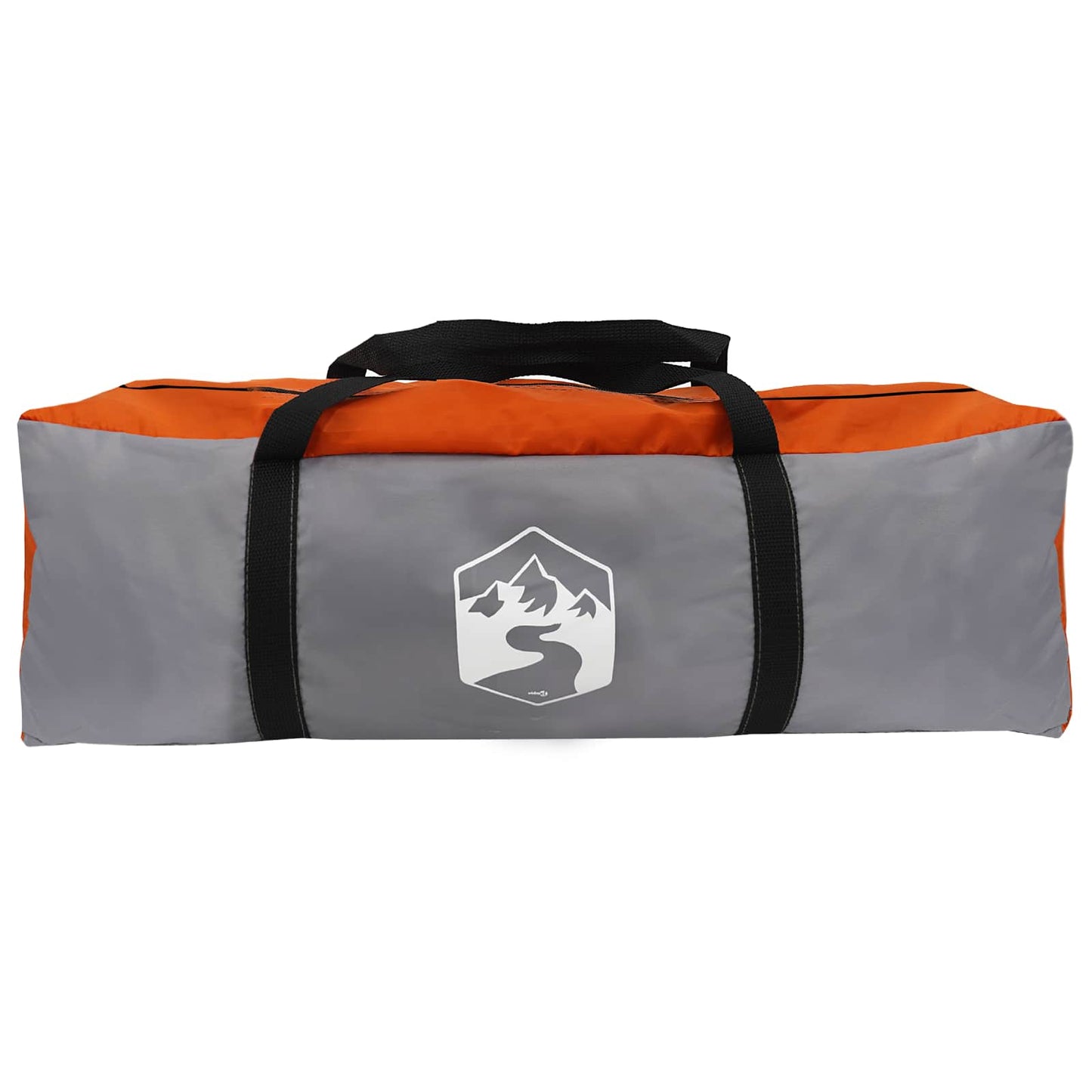 Tunnel Tent Grey and Orange 275 x 240 x 200 cm
