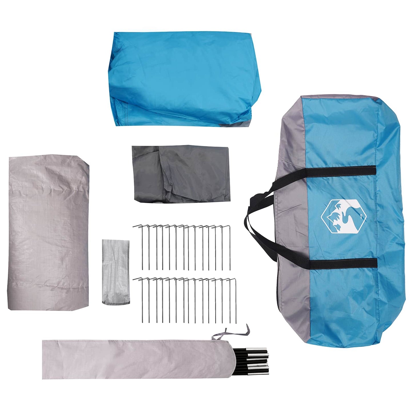 Tunnel Tent Blue 400 x 278 x 182 cm