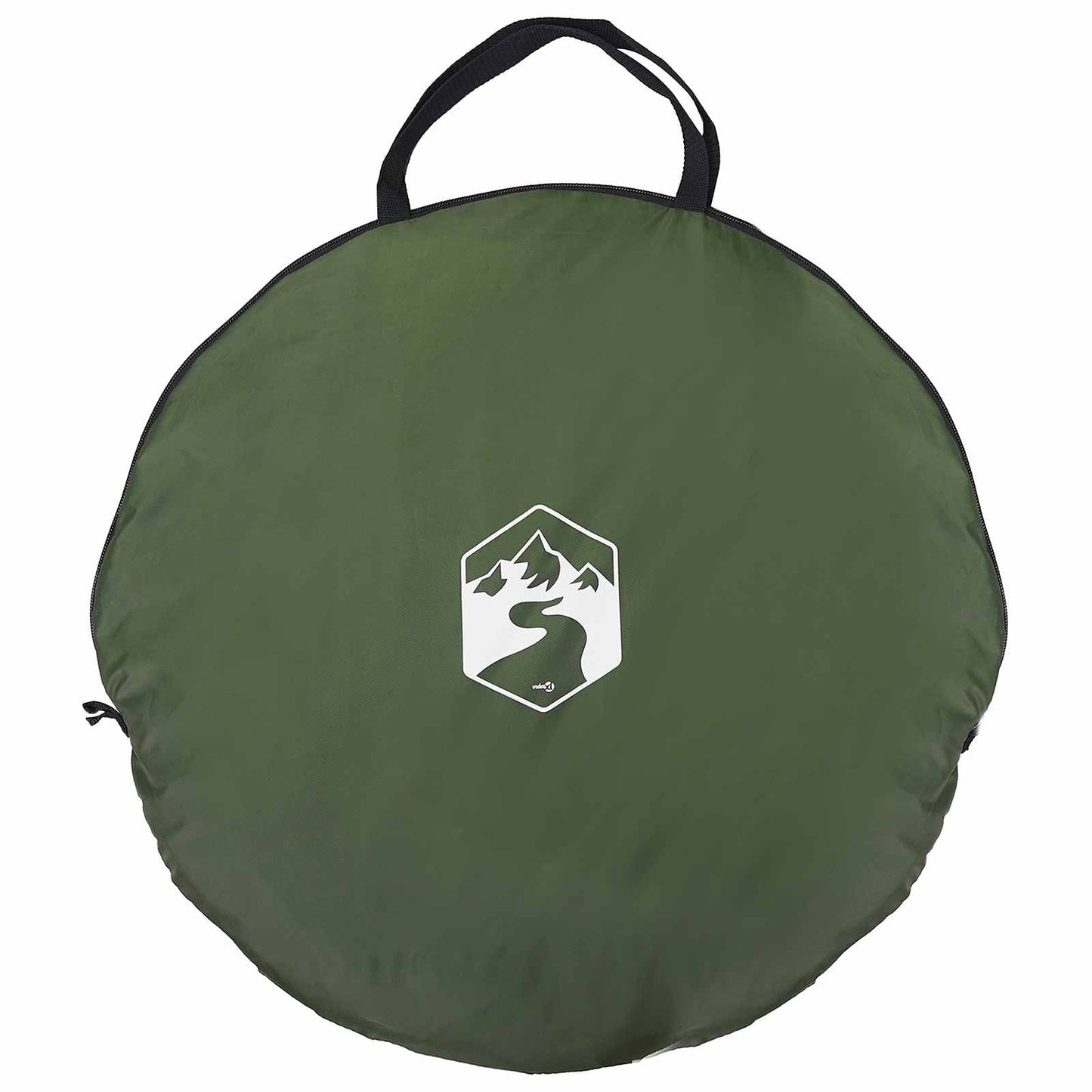 Pop-up Toilet Tent with Hanging Rope Green 97 x 126 cm