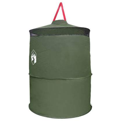Pop-up Toilet Tent with Hanging Rope Green 97 x 126 cm