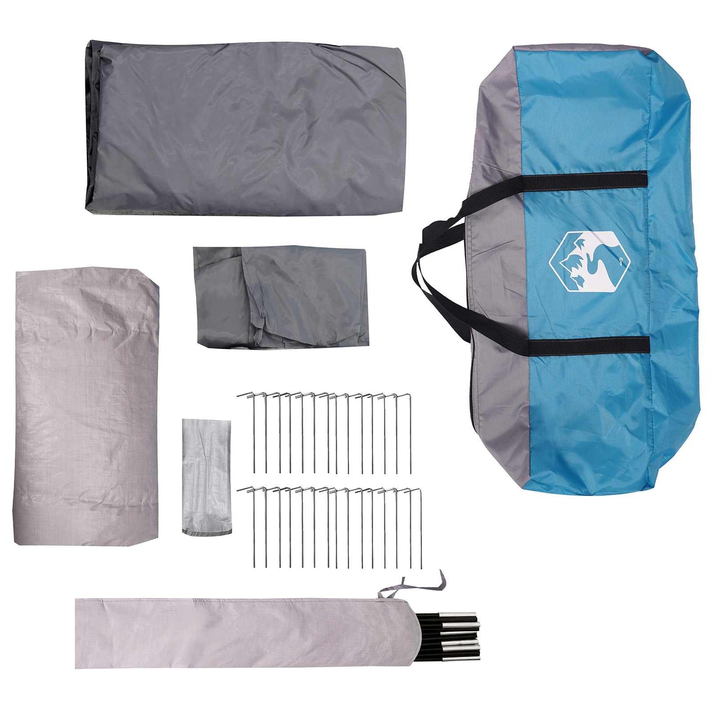 Tunnel Tent Blue 560 x 395 x 212 cm