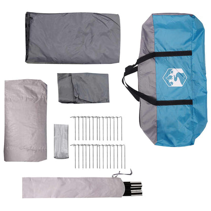 Tunnel Tent Blue 560 x 395 x 212 cm