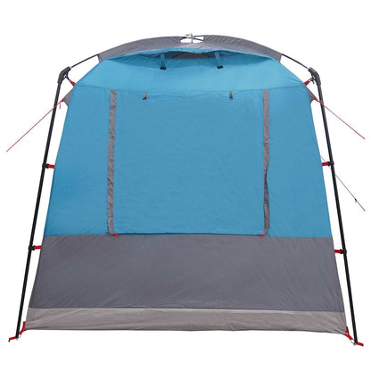 Party Tent Blue 4-Person 185T Polyester with PU Coating