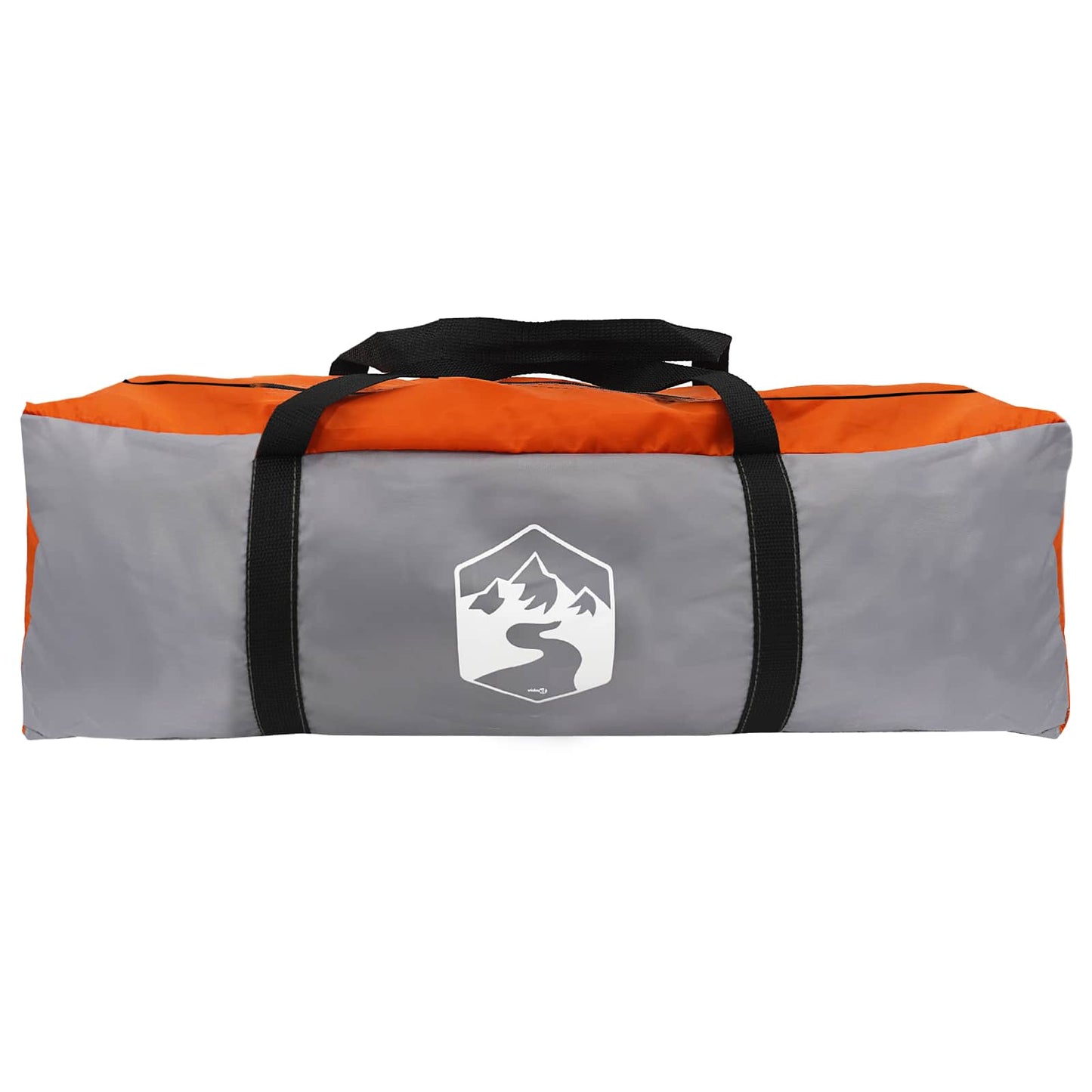 Party Tent Grey and Orange 4-Person