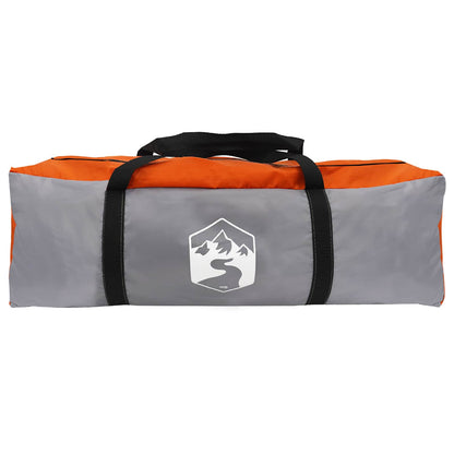 Party Tent Grey and Orange 4-Person