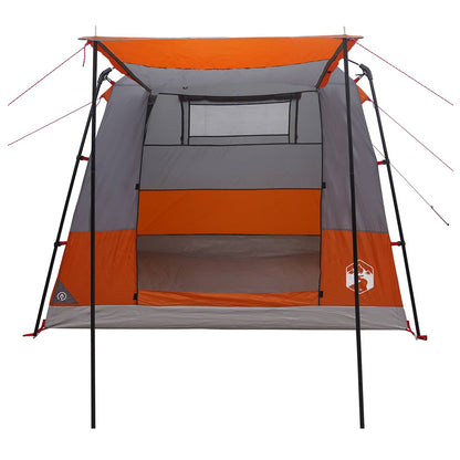Party Tent Grey and Orange 4-Person