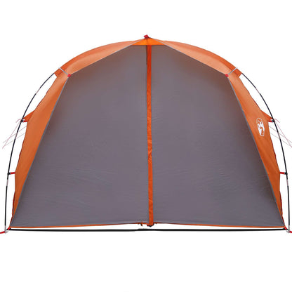Tunnel Tent Grey and Orange 562 x 265 x 216 cm