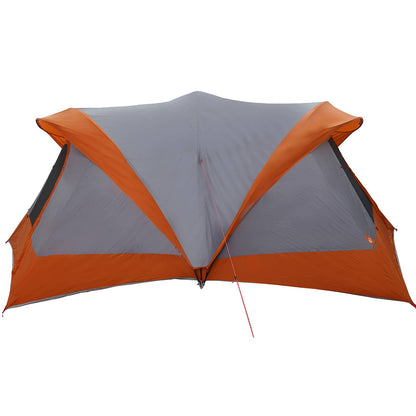 Family Tent Grey and Orange 550 x 555 x 208 cm