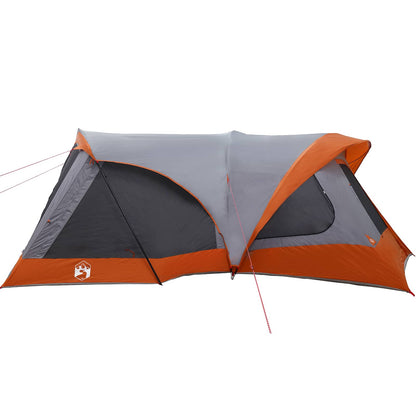 Family Tent Grey and Orange 550 x 555 x 208 cm