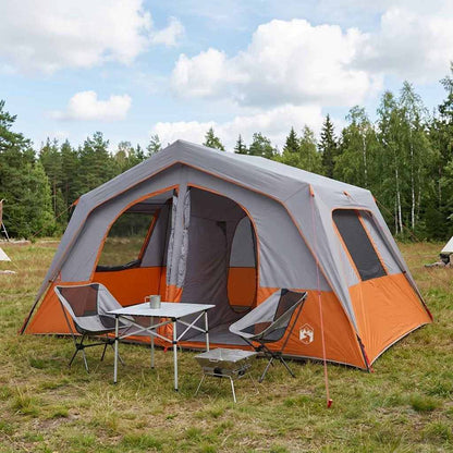 Family Tent Grey and Orange 533 x 312 x 230 cm