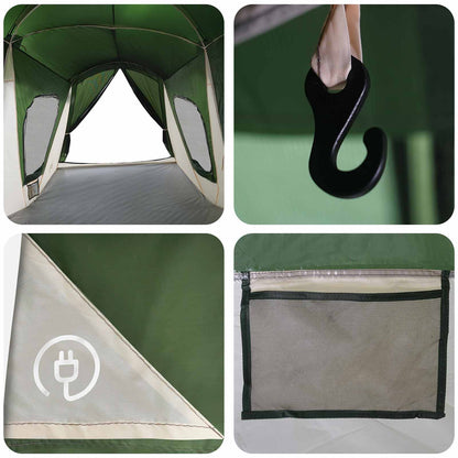 Family Tent Green 610 x 610 x 210 cm